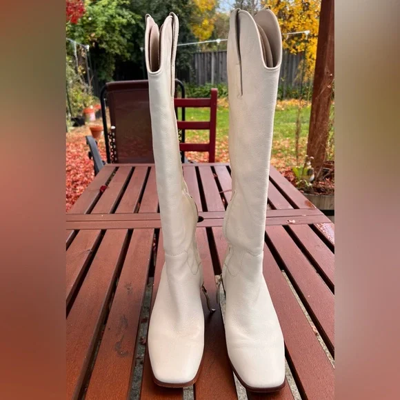 Sam Edelman Britten western cowboy boots size 7.5 - Picture 2 of 14